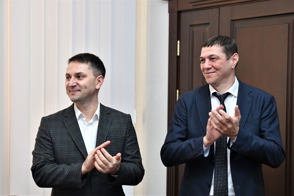 Сергій Гемберг (зліва) та Сергій Подолін