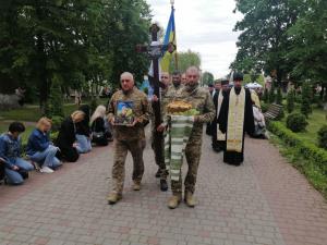 У Костополі попрощались з 22-річним захисником, який віддав життя за Україну