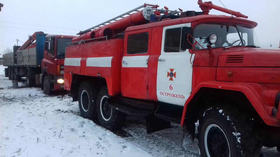 На Млинівщині ДАФ з`їхав у кювет