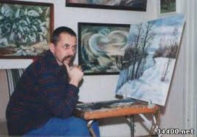Художник з Рівненщини презентував виставку картин
