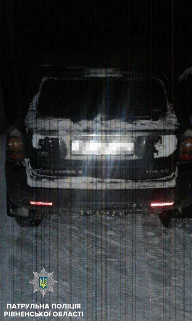 Тернополянина, який викрав авто на Київщині, затримали поблизу Рівного
