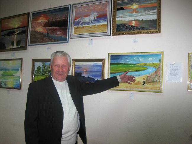 В Рівному відбулася виставка художника-аматора Валерія Ярощука (ФОТО)