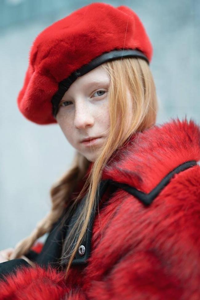 12-річна модель з Рівного знялася у фотосесії у Мілані для відомого бренду