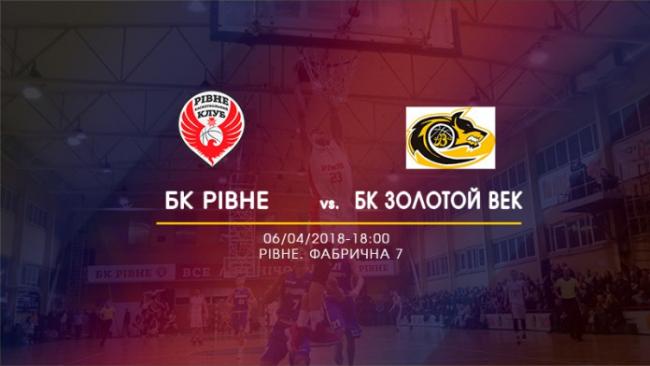 Рівненські баскетболісти гратимуть проти команди з Кропивницького