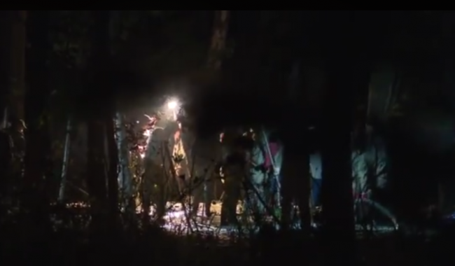 Депутат Рівнеоблради показав, як вночі видобувають бурштин в урочищі Гальбин (ВІДЕО)