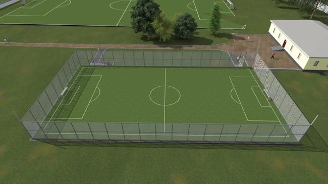 У селі на Рівненщині реконструюють футбольне поле