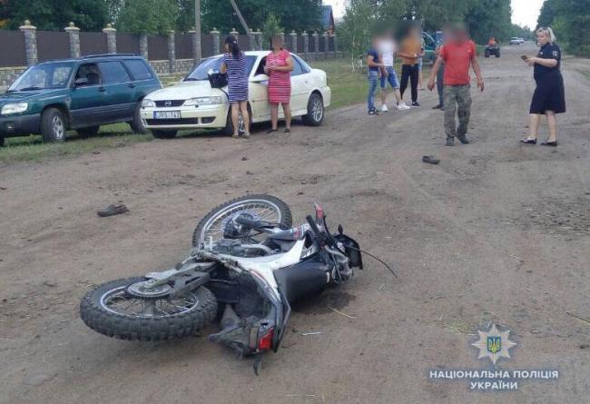 У ДТП на Рівненщині загинув мотоцикліст (ФОТО)