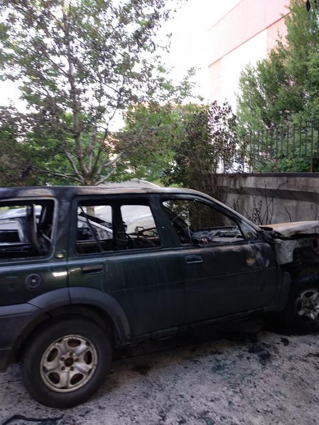 Рівненському активісту та АТОвцю Роману Ковалю спалили авто 