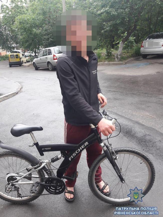 У Рівному викрали велосипед: зловмиснику загрожує 4 роки за гратами