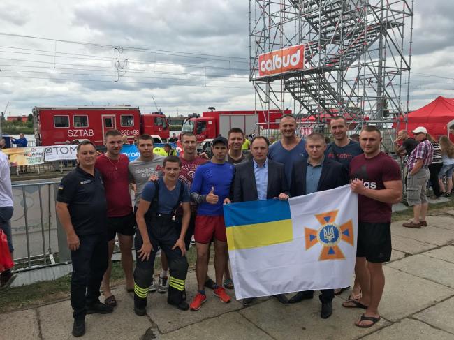 Рівненські рятувальники у складі національної команди змагаються за звання найкращих у Європі