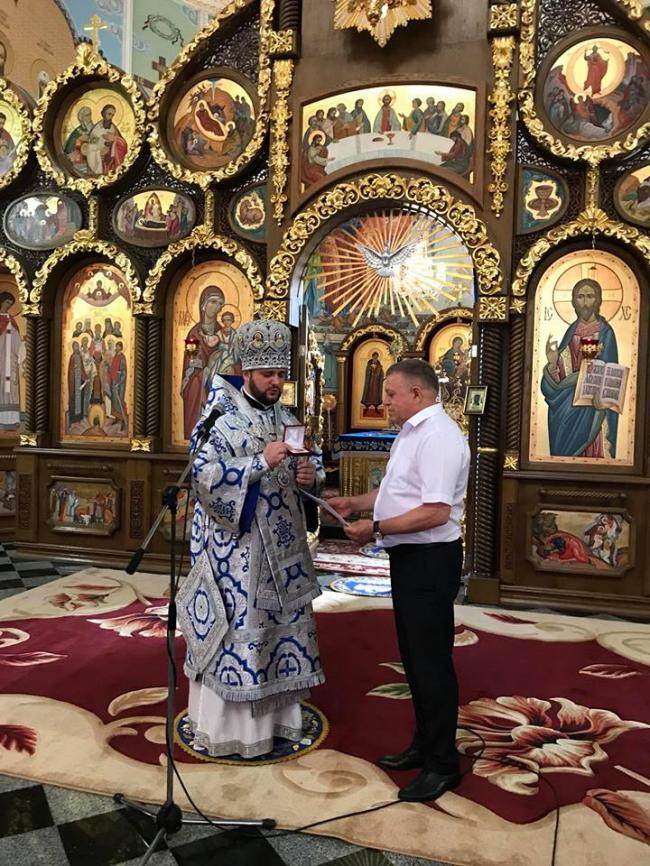 Рівненський професор отримав Орден від  патріарха Філарета