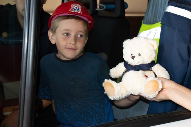 У машинах рятувальників Рівненщини відтепер будуть м`які іграшки (ФОТО)