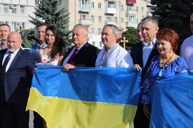 У Рівному відзначають День Прапора України (ФОТО)