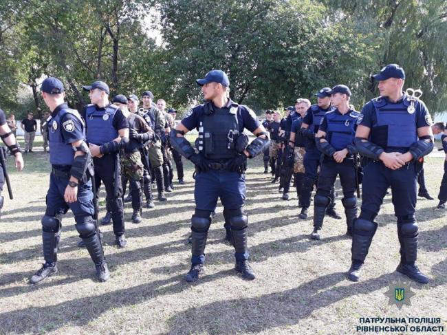 На Рівненщині пройшли навчання поліцейських (ФОТО)