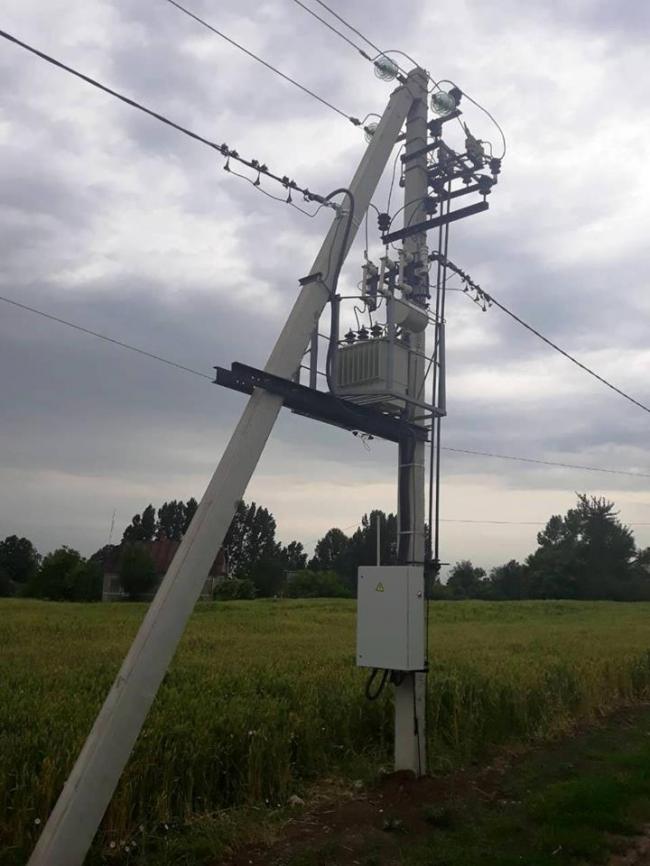На Рівненщині викрали 2 км електромереж