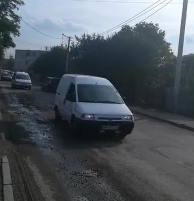 Активісти попросили Олексія Муляренка відремонтувати дорогу (ВІДЕО)