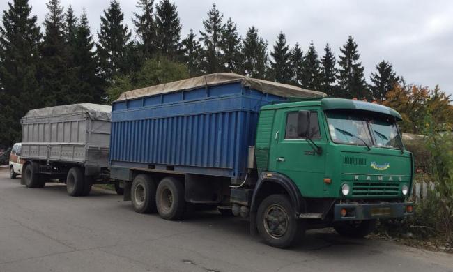 На Рівненщині вантажівка перевозила 20 кубометрів лісу без документів
