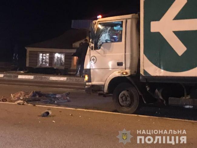 На Рівненщині водій вантажівки збив велосипедиста 