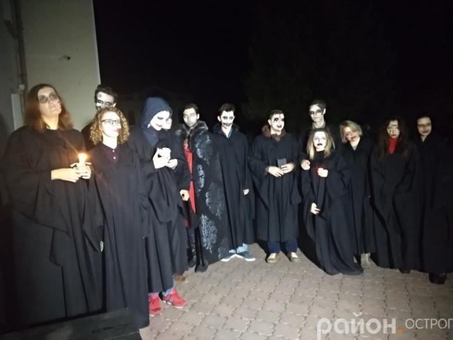 В університеті на Рівненщині організували нічний квест для першокурсників (ФОТО)