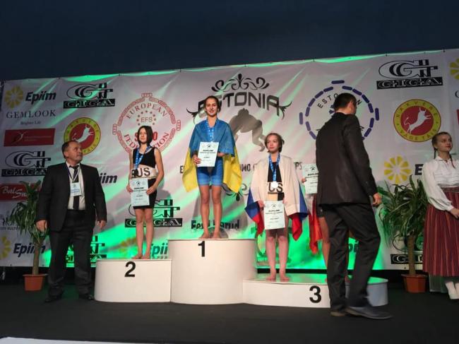 Юна спорстменка з Рівненщини стала чемпіонкою Європи з сумо (ФОТО+ВІДЕО)