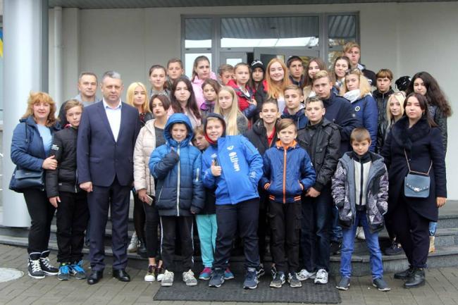 До рівненської поліції завітали діти з Луганщини (ФОТО)