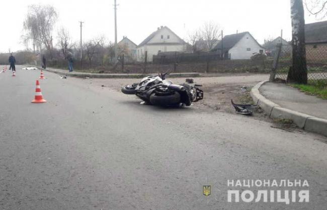 На Рівненщині в ДТП загинув мотоцикліст