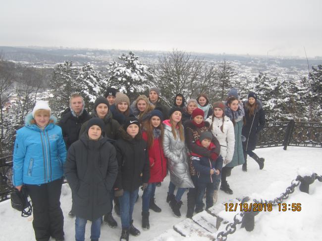 Юні туристи Рівного побували у засніженому Львові (ФОТО)
