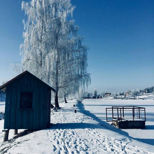 На Рівненщині - неймовірні зимові пейзажі (ФОТОФАКТ)