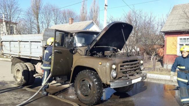 У Костополі під час руху загорівся автомобіль