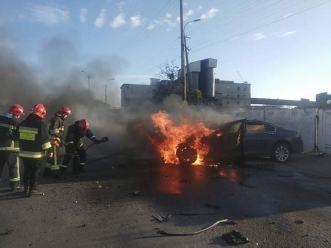 У мережі з`явилося відео резонансного ДТП в Рівному на вулиці Біла