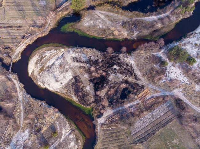У мережі показали красиві фото річки Ствига, що на Поліссі