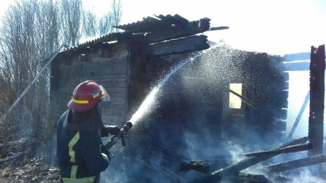 На Рівненщині внаслідок підпалу трави згорів будинок (ФОТО)