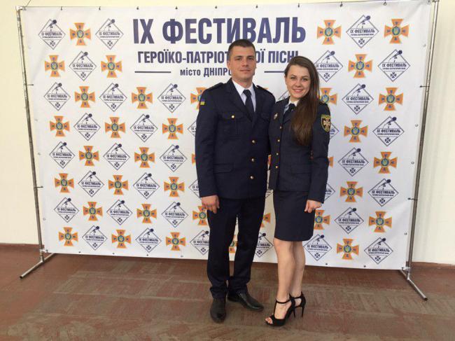 Рятувальники Рівненщини взяли участь у фестивалі героїко-патріотичної пісні