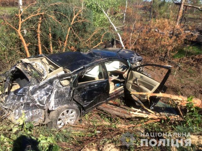 На Рівненщині автівка злетіла в кювет: водій загинув