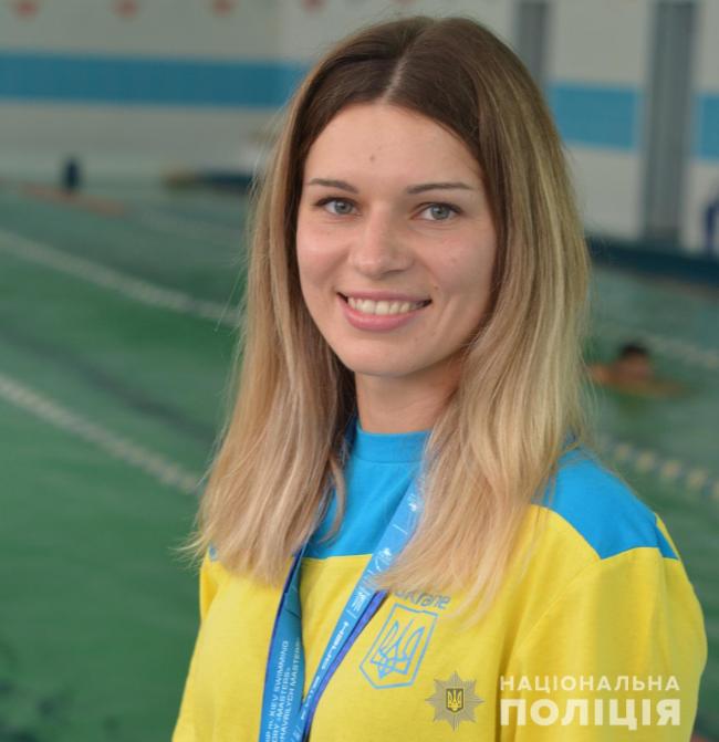 Поліцейська із Рівненщини виборола «золото» на міжнародних змаганнях із плавання