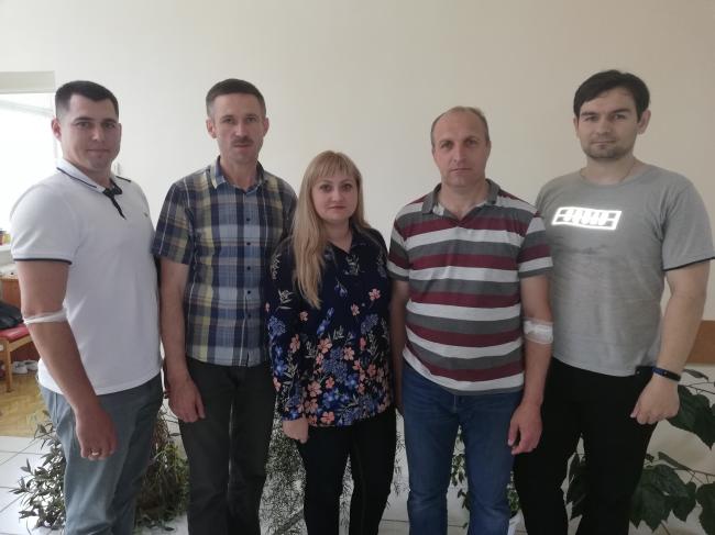 Працівники регіонального сервісного центру МВС Рівненщини долучилися  до тижня благодійної здачі крові
