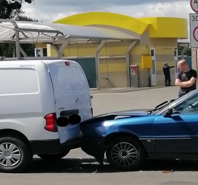 У Дубні сталася ДТП за участі двох автомобілів