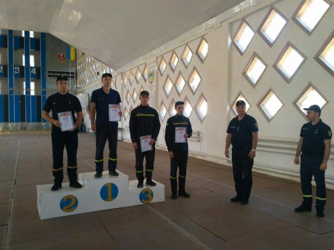 Рівненський рятувальник посів третє місце у змаганні «Кращий начальник караулу»