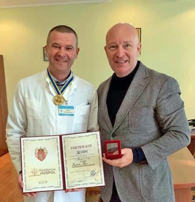 Рівненський лікар отримав звання «Почесний професор» чеського вузу