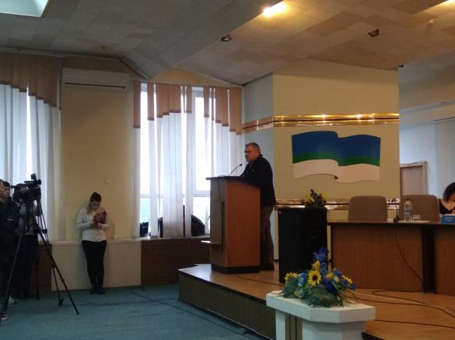 Два депутати Верховної ради виступили на засіданні сесії міськради Рівного