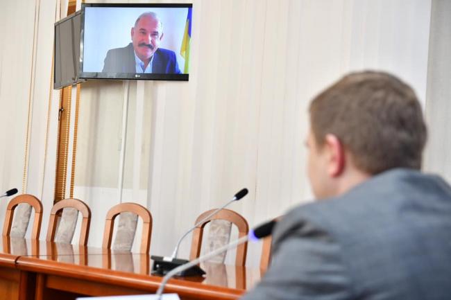 Через карантин Віталій Коваль вітав нового голову РДА на Рівненщині в режимі онлайн