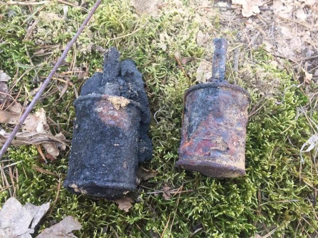 На Рівненщині піротехніки знищили дві ручні гранати часів Другої світової війни