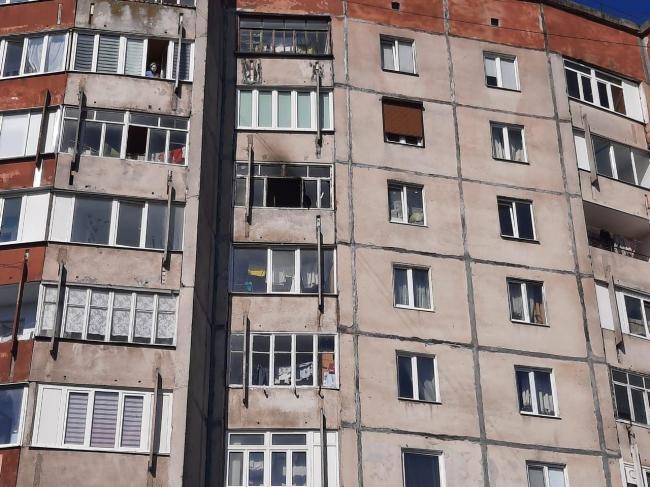На "Боярці" через пожежу на балконі ледь не згоріла квартира