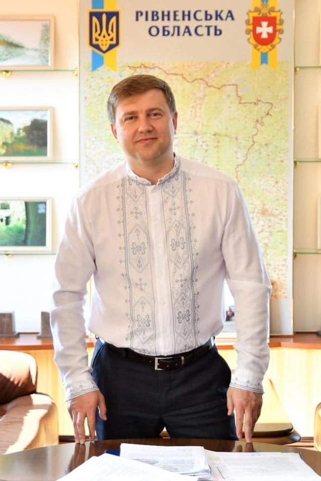 Голова Рівненської ОДА Віталій Коваль привітав рівнян з Днем вишиванки