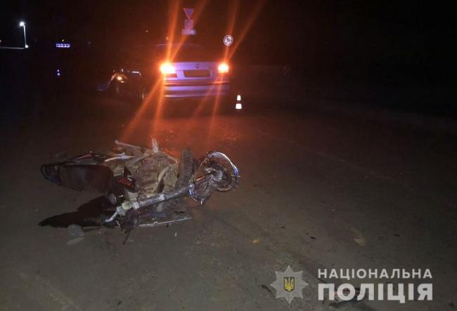 На Рівненщині - ДТП: важкі травми отримав 28-річний мотоцикліст (ФОТО)