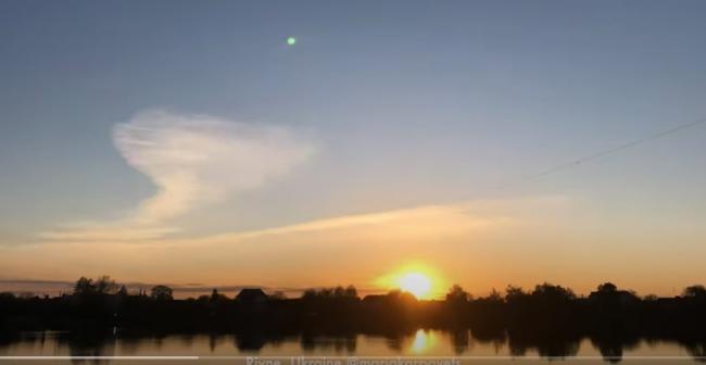 Захід сонця над Рівним потрапив у відеоролик американського фотографа (ВІДЕО)