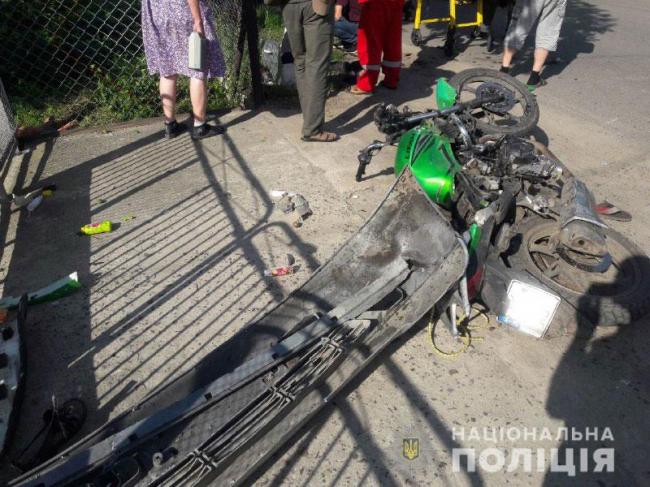 На Рівненщині мотоцикліст врізався у мікроавтобус - є постраждалі