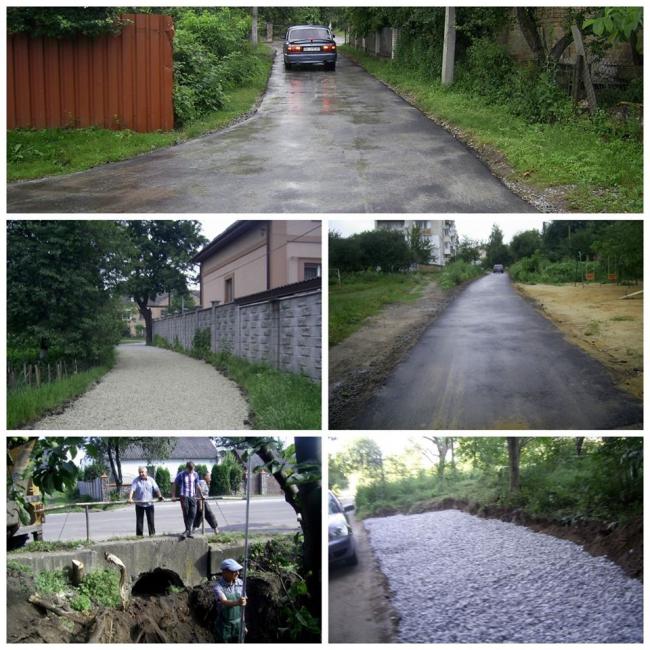 У місті на Рівненщині ремонтують дороги та зливні каналізації