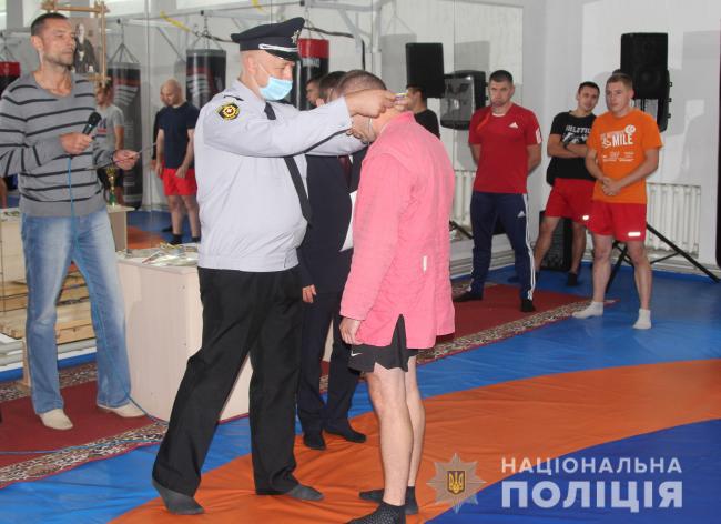 Поліцейські Рівненщині посіли друге місце у змаганнях з самбо