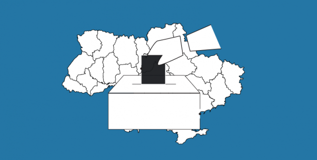 ОПОРА розробила мапу районів та громад України